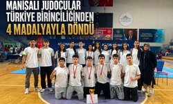 Manisalı Judocular Türkiye Birinciliğinden 4 Madalyayla Döndü