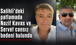 Salihli’deki tesis patlamasında iki aileye acı haber