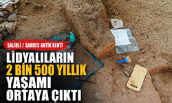 Sardes’te Lidyalıların 2 Bin 500 Yıllık Yaşamı Ortaya Çıktı