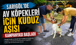 Sarıgöl av köpekleri için kuduz aşısı kampanyası başladı