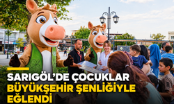 Sarıgöl’de Çocuklar Büyükşehir Şenliğiyle Eğlendi