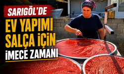 Sarıgöl’de Ev Yapımı Salça İçin İmece Zamanı