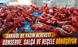 Sarıgöl’de Yazın Bereketi Konserve, Salça ve Reçele Dönüşüyor