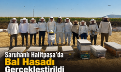 Saruhanlı’da Bal Hasadı ve Arı Ürünleri Çalışmaları İncelendi