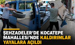 Şehzadeler’de Kocatepe Mahallesi’nde Kaldırımlar Yayalara Açıldı