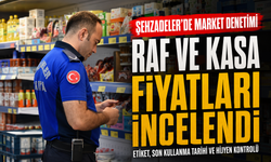 Şehzadeler’de Marketlerin Raf ve Kasa Fiyatları İncelendi