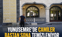 Yunusemre’de Camiler Baştan Sona Temizleniyor