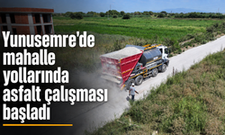 Yunusemre’de mahalle yollarında asfalt çalışması başladı