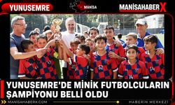 Yunusemre’de Minik Futbolcuların Şampiyonu Belli Oldu