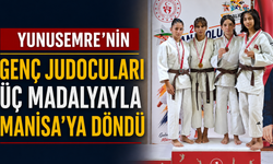 Yunusemre’nin genç judocuları üç madalyayla Manisa’ya döndü