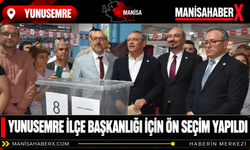 Yunusemre İlçe Başkanlığı İçin Ön Seçim Yapıldı