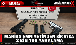 Manisa Emniyetinden Bir Ayda 2 Bin 196 Yakalama