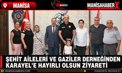 Manisa İl Emniyet Müdürü Karayel’e Hayırlı Olsun Ziyareti