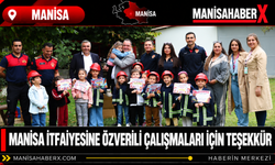Manisa İtfaiyesine Özverili Çalışmaları İçin Teşekkür