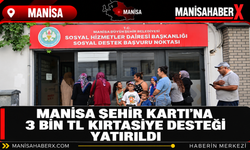 Manisa Şehir Kartı’na 3 Bin TL Kırtasiye Desteği Yatırıldı