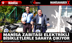 Manisa Zabıtası Elektrikli Bisikletlerle Sahaya Çıkıyor