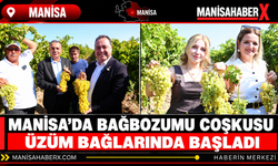 Manisa’da Bağbozumu Coşkusu Üzüm Bağlarında Başladı