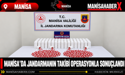 Manisa’da Jandarmanın Takibi Operasyonla Sonuçlandı