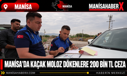 Manisa’da Kaçak Moloz Dökenlere 200 Bin TL Ceza