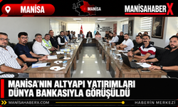 Manisa’nın Altyapı Yatırımları Dünya Bankasıyla Görüşüldü