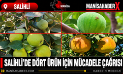 Salihli’de Dört Ürün İçin Mücadele Çağrısı