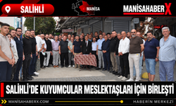 Salihli’de Kuyumcular Meslektaşları İçin Birleşti