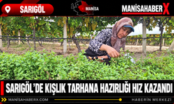 Sarıgöl’de Kışlık Tarhana Hazırlığı Hız Kazandı