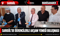 Sarıgöl’de Öğrencilerle Akşam Yemeği Buluşması