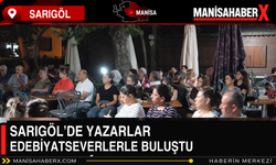 Sarıgöl’de Yazarlar Edebiyatseverlerle Buluştu