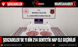 Şehzadeler’de 11 Bin 214 Sentetik Hap Ele Geçirildi