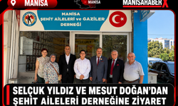 Selçuk Yıldız ve Mesut Doğan’dan Şehit Aileleri Derneğine Ziyaret