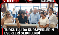 Turgutlu’da Kursiyerlerin Eserleri Sergilendi