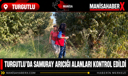 Turgutlu’da Samuray Arıcığı Alanları Kontrol Edildi