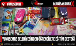 Yunusemre Belediyesinden Öğrencilere Eğitim Desteği
