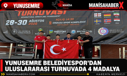 Yunusemre Belediyespor’dan Uluslararası Turnuvada 4 Madalya
