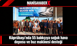 Köprübaşı’nda 55 balıkçıya soğuk hava deposu ve buz makinesi desteği