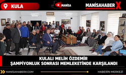 Kulalı Melih Özdemir şampiyonluk sonrası memleketinde karşılandı