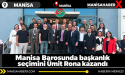 Manisa Barosunda başkanlık seçimini Ümit Rona kazandı