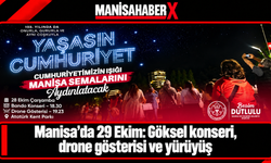 Manisa’da 29 Ekim: Göksel konseri, drone gösterisi ve yürüyüş