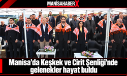 Manisa’da Keşkek ve Cirit Şenliği’nde gelenekler hayat buldu