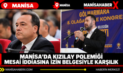 Manisa’da Kızılay polemiği Mesai iddiasına izin belgesiyle karşılık