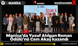 Manisa’da Yusuf Atılgan Roman Ödülü’nü Cem Akaş kazandı