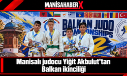 Manisalı judocu Yiğit Akbulut’tan Balkan ikinciliği