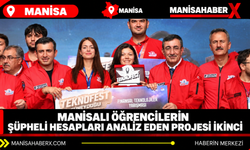 Manisalı öğrencilerin şüpheli hesapları analiz eden projesi ikinci