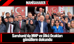 Saruhanlı’da  MHP ve Ülkü Ocakları gönüllere dokundu