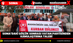Soma’daki göçük sonrası Vatan Partisinden kamulaştırma talebi