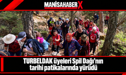 TURBELDAK üyeleri Spil Dağı’nın tarihi patikalarında yürüdü