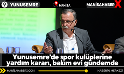 Yunusemre’de spor kulüplerine yardım kararı, bakım evi gündemde