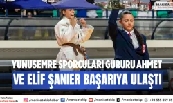 Yunusemre Sporcuları Gururu Ahmet ve Elif Şanıer Başarıya Ulaştı