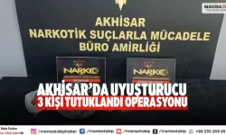 Akhisar’da uyuşturucu operasyonu: 3 kişi tutuklandı